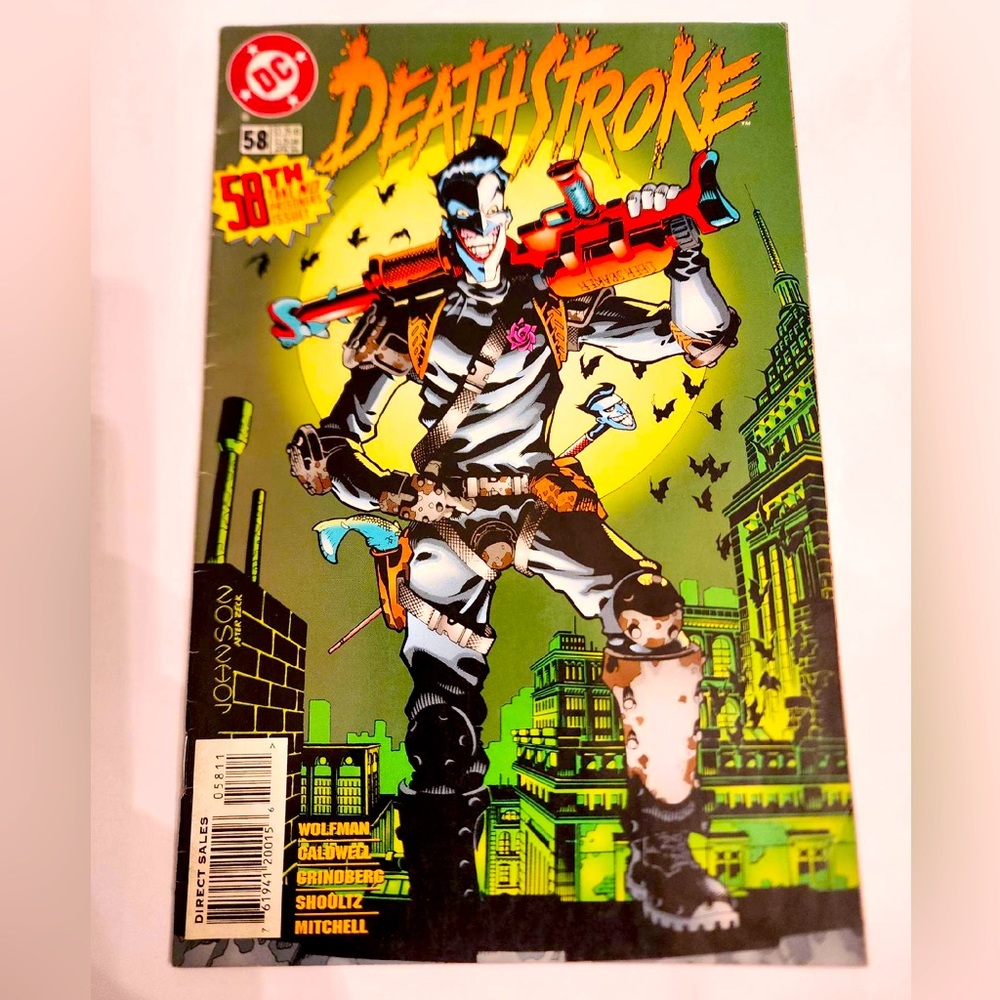 DC Deathstroke Comic 58th issue